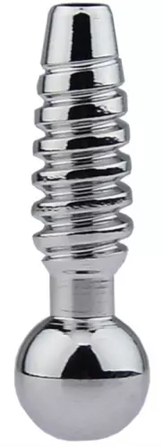 Durchbohrter Penisplug Screw 2.5cm - Durchmesser 8mm – 3/4