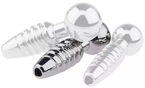 Durchbohrter Penisplug Screw M 2.5cm - Durchmesser 9mm – 2/4