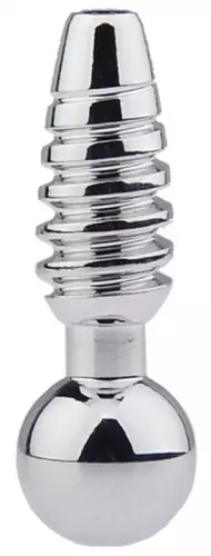 Durchbohrter Penisplug Screw M 2.5cm - Durchmesser 9mm – 3/4