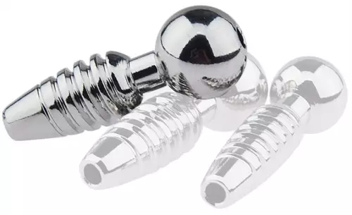 Durchbohrter Penisplug Screw L 2.5cm - Durchmesser 10mm – 2/4
