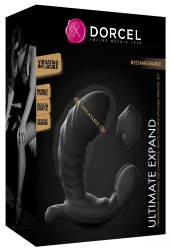 Vibrierende und aufblasbare Prostate-Stimulator Ultimate Expand Dorcel 9 x 5cm – 2/9