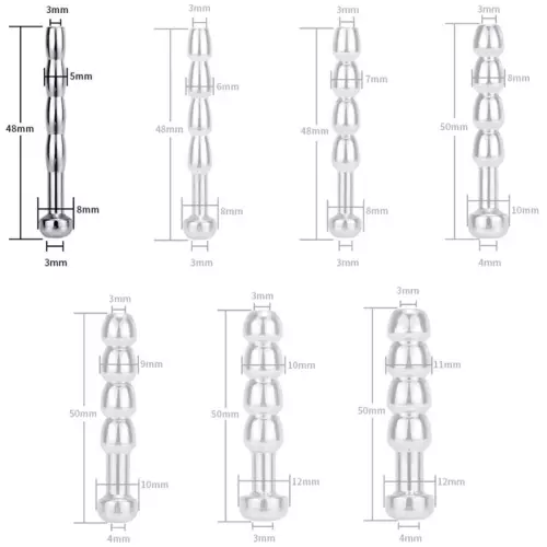Butt plug Harnröhre durchbohrt Cock Top S 4cm - Durchmesser 5mm – 4/4