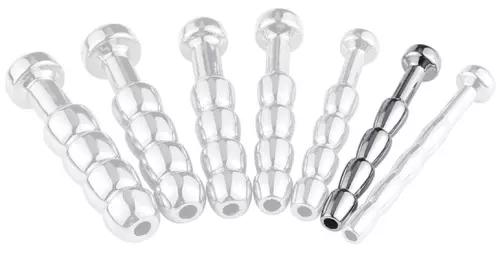 Butt plug Harnröhre durchbohrt Cock Top M 4.5cm - Durchmesser 6mm – 2/4