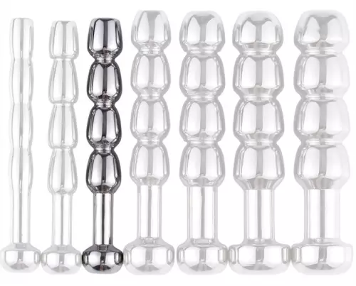 Butt plug Harnröhre durchbohrt Cock Top L 4.5cm - Durchmesser 7mm – 3/4