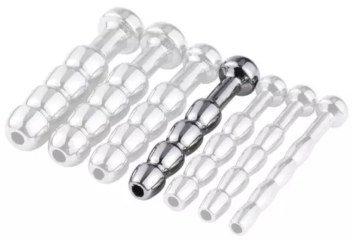 Butt plug Harnröhre durchbohrt Cock Top XL 4.5cm - Durchmesser 8mm – 1/4