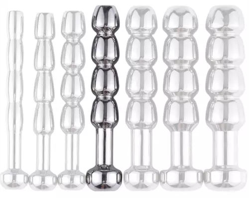 Butt plug Harnröhre durchbohrt Cock Top XL 4.5cm - Durchmesser 8mm – 3/4
