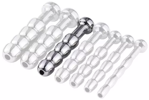 Butt plug Harnröhre durchbohrt Cock Top XXL 4.5cm - Durchmesser 9mm – 1/4