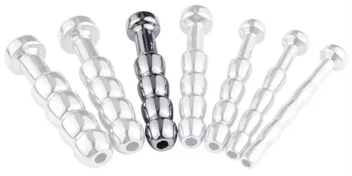 Butt plug Harnröhre durchbohrt Cock Top XXL 4.5cm - Durchmesser 9mm – 2/4