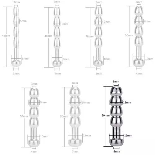 Butt plug Harnröhre durchbohrt Cock Top Giant 4.5cm - Durchmesser 11mm – 4/4