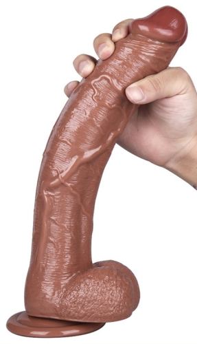 Realistic Dildo ENZO 23.5 x 5.2 cm Brown