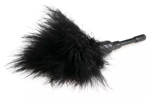 Mini Federwedel Erotickler 18.5cm Schwarz – 3/3