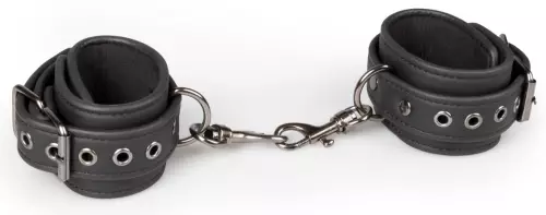 Halsband und Handschellen Restraint Set Kunstleder – 5/9