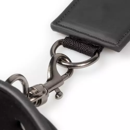 Halsband und Handschellen Restraint Set Kunstleder – 7/9