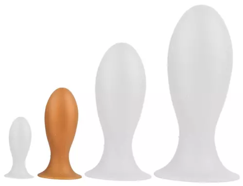Analplug Silikon Rubios M 10 x 4cm – 1/2