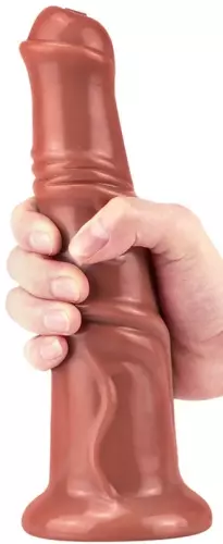 Monster Pony Dildo 23 x 6cm Brown – 2/2