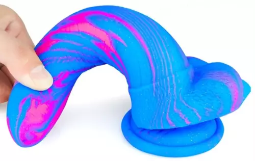 Banadick Dildo 15 x 4cm Blue-Pink – 2/5
