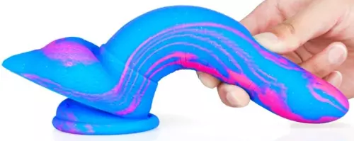 Banadick Dildo 15 x 4cm Blue-Pink – 3/5