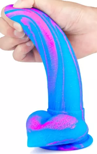 Banadick Dildo 15 x 4cm Blue-Pink – 4/5