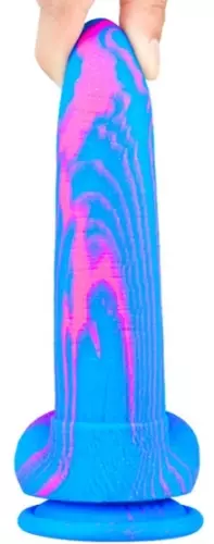 Banadick Dildo 15 x 4cm Blue-Pink – 5/5