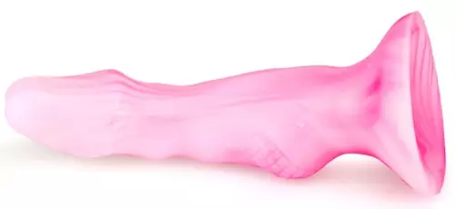 Alivax Butt Plug 15 x 5cm Rosa-Weiß – 2/3