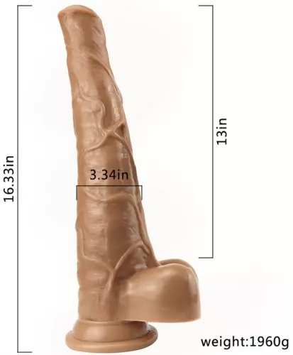 StudHorse Dildo 32 x 8cm Brown – 5/5