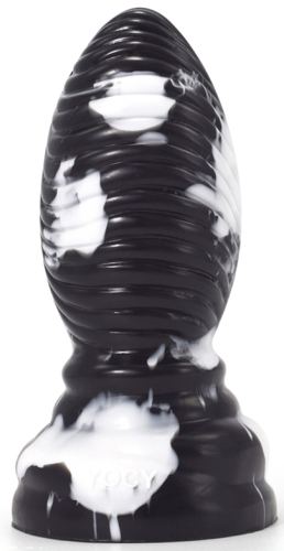Linox Plug 14 x 6.5cm Black-White
