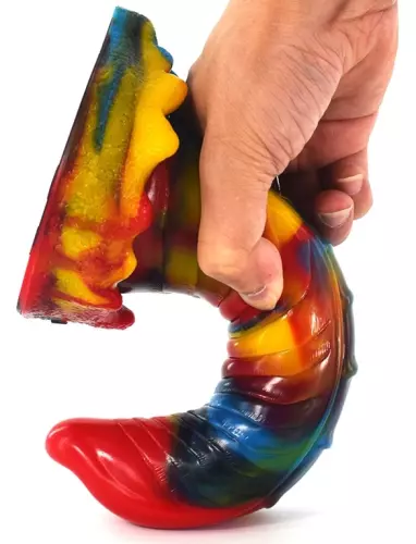 Lizard Dildo 20 x 5cm Multicolour – 2/2