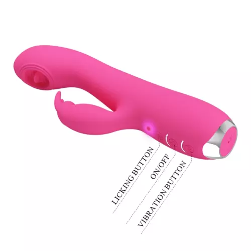 Vibrator Rabbit Licking Rachel 11 x 3.5cm – 8/10