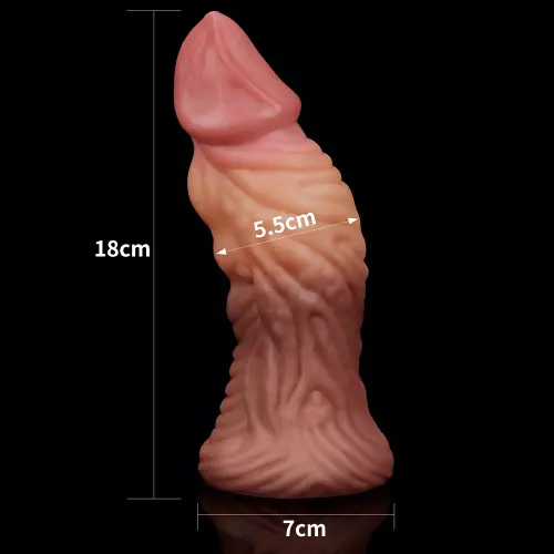 Monster Oak Nature Cock Dildo 16 x 5cm – 24/24