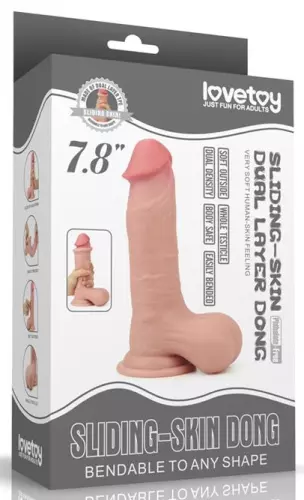 Realistic Sliding Skin Dildo 15 x 4.8cm – 2/5