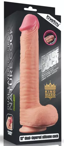 Gode réaliste King Size XL Nature Cock 25 x 6cm – 2/16