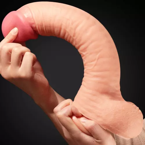 Gode réaliste King Size XL Nature Cock 25 x 6cm – 10/16