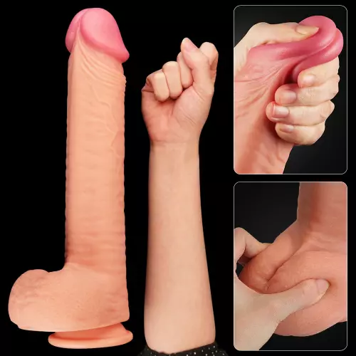 Gode réaliste King Size XL Nature Cock 25 x 6cm – 16/16