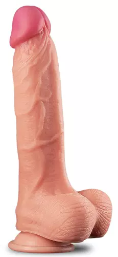 Gode réaliste Uppy King Size Nature Cock 19 x 5cm – 1/10
