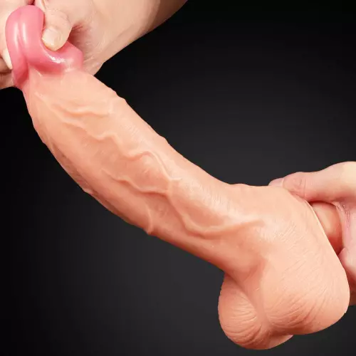 Gode réaliste Uppy King Size Nature Cock 19 x 5cm – 7/10