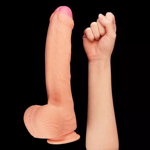 Gode réaliste King Size Nature Cock 20 x 5cm – 8/10