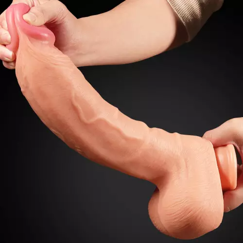 Gode réaliste King Size Strong Nature Cock 22 x 5.7cm – 7/10