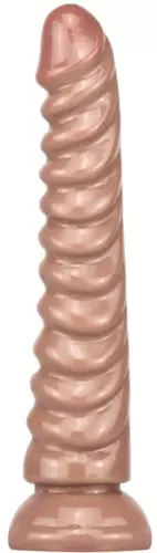 Monster Squel Dildo 20 x 4.5cm Light Brown – 1/2