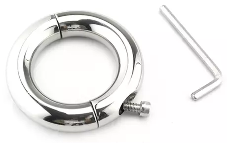 Penisring Metall GOLIATH mit Schraube – 2/5