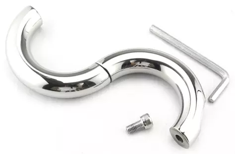 Penisring Metall GOLIATH mit Schraube – 4/5