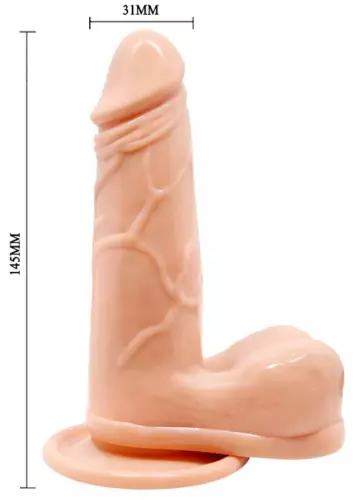Vibrating dildo Baile Genie 11 x 3.5cm – 5/6