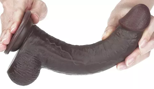 Sliding Skin Dildo 17 x 4.2cm Brown – 4/15