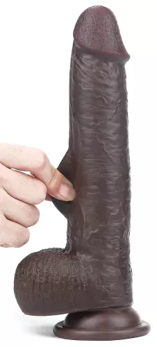 Sliding Skin Dildo 17 x 4.2cm Brown – 5/15