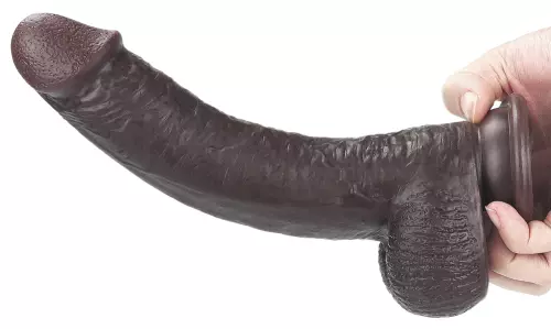 Sliding Skin Dildo 17 x 4.2cm Brown – 10/15