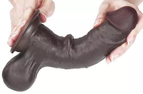 Dildo Sliding Skin 15 x 4.8 cm Braun – 4/17