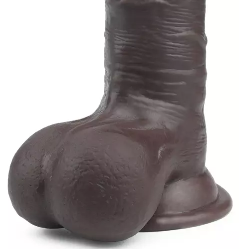 Dildo Sliding Skin 15 x 4.8 cm Braun – 6/17