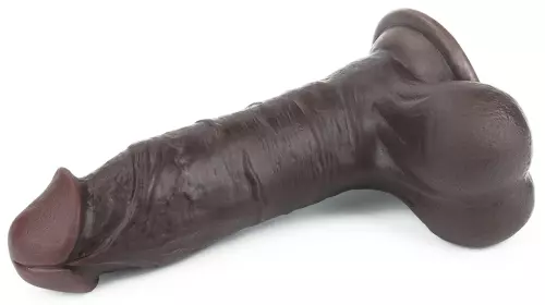 Dildo Sliding Skin 15 x 4.8 cm Braun – 7/17