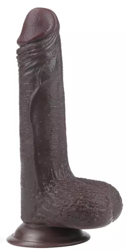 Sliding Skin Dildo 13 x 3.5cm Brown – 3/17