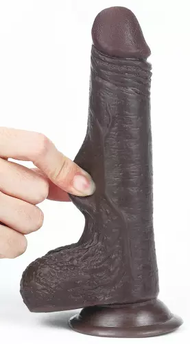 Sliding Skin Dildo 13 x 3.5cm Brown – 4/17