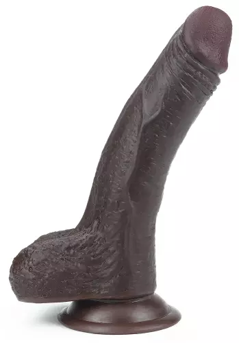 Sliding Skin Dildo 13 x 3.5cm Brown – 6/17